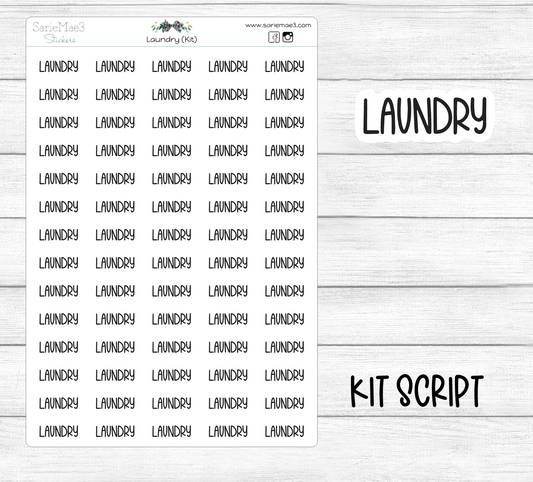 Laundry (Kit Font)