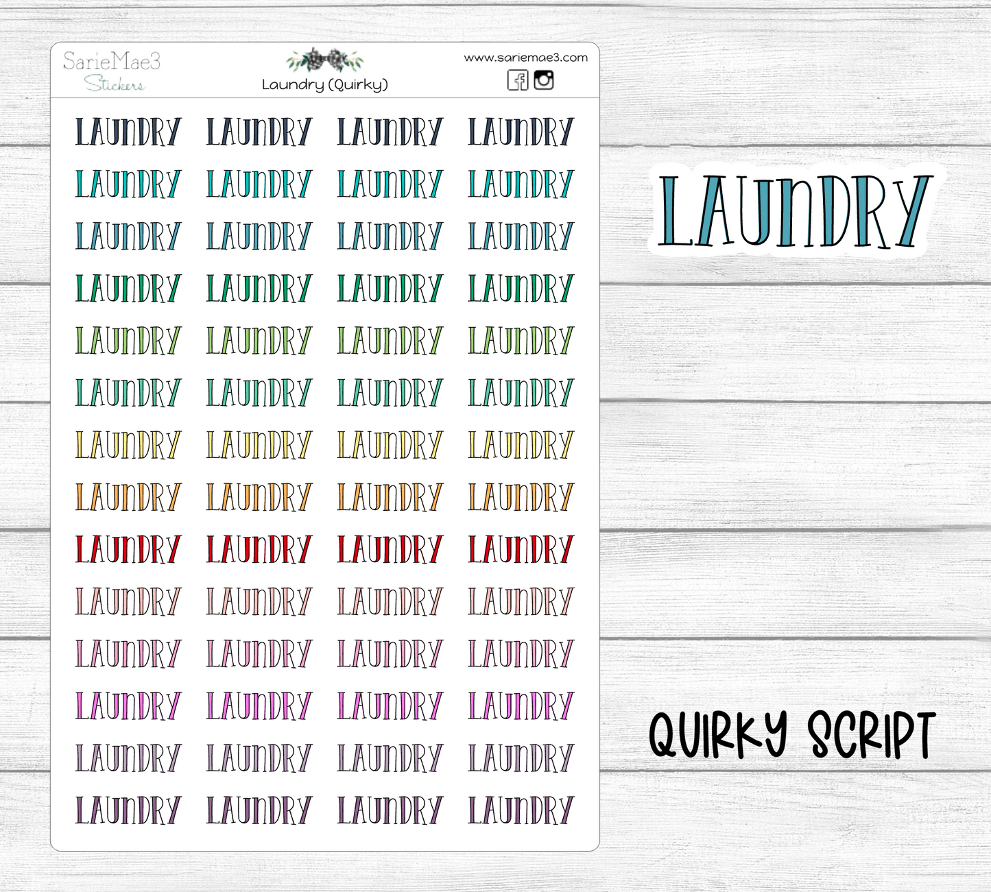 Laundry (Quirky)