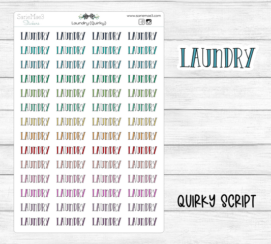 Laundry (Quirky)