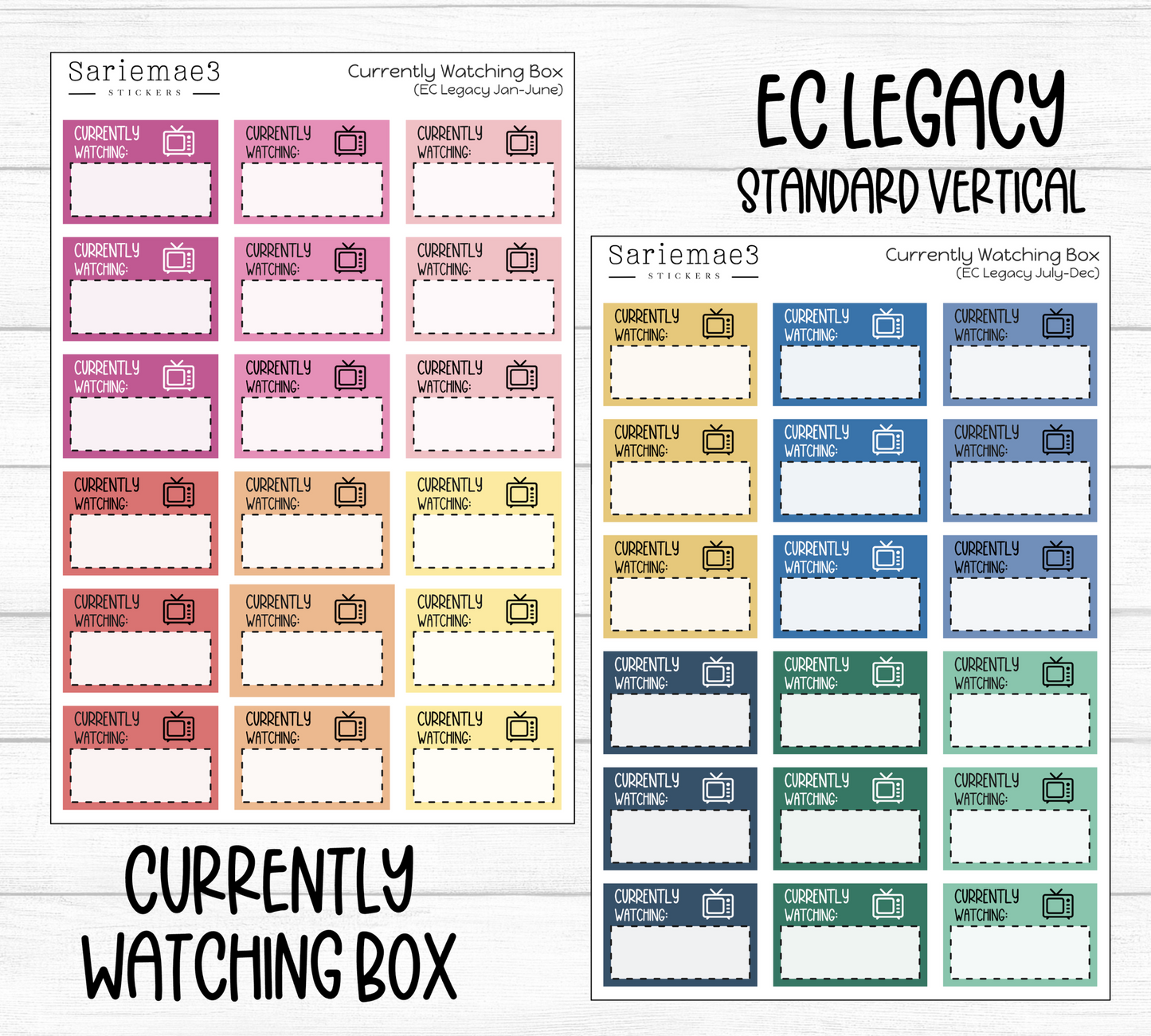 Currently Watching Boxes (EC Legacy)