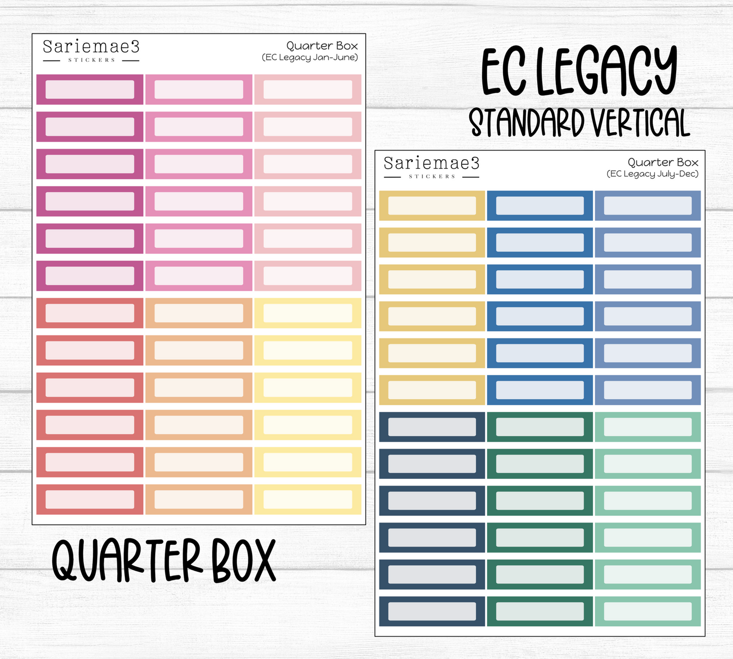 Quarter Boxes (EC Legacy)