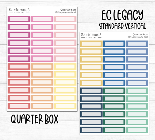 Quarter Boxes (EC Legacy)