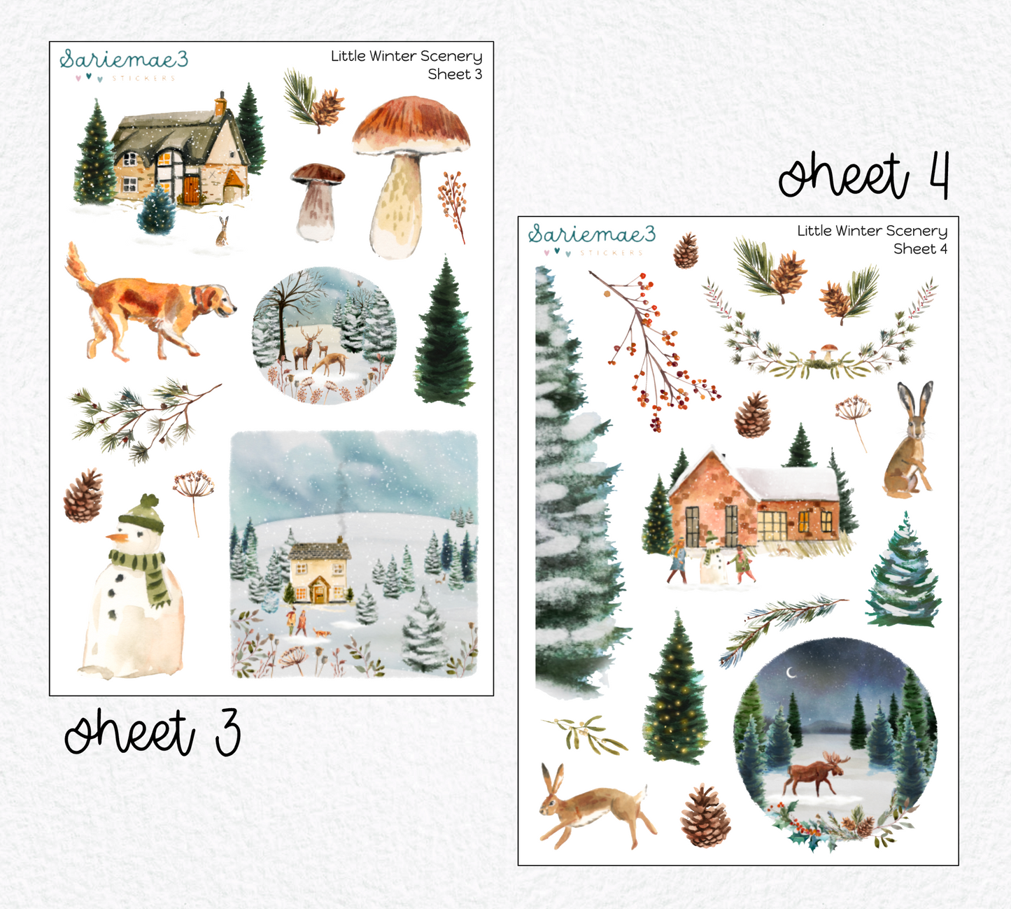 Little Winter Scenery Deco Collection