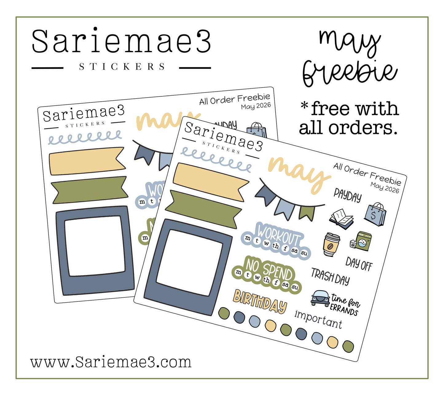 May 2026 Freebie