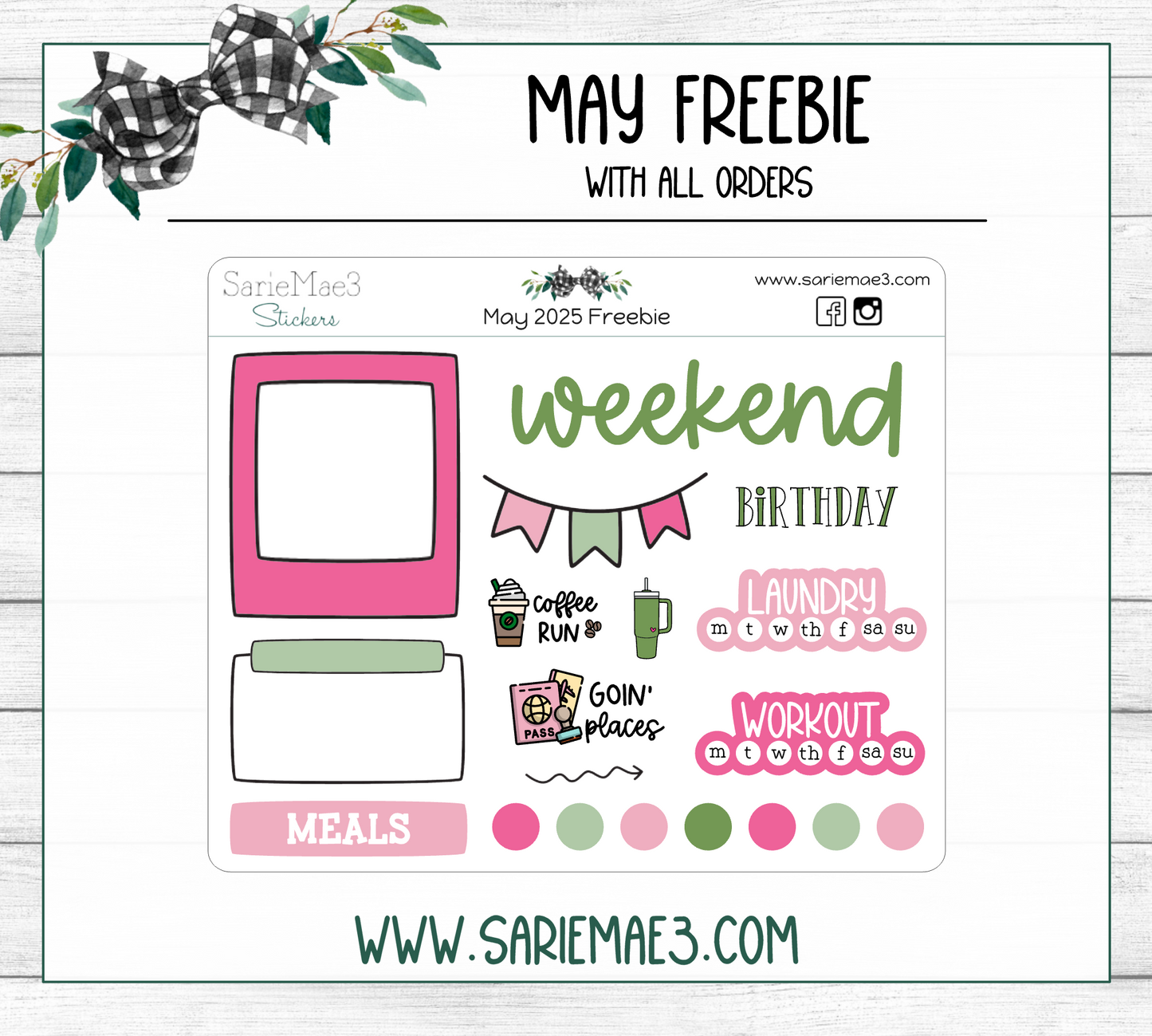 May 2025 Freebie