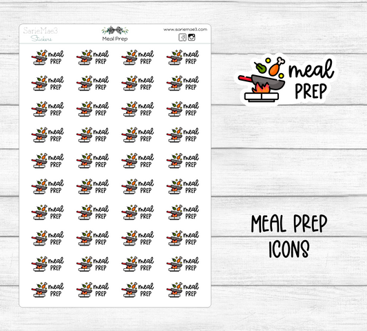 Meal Prep Icons