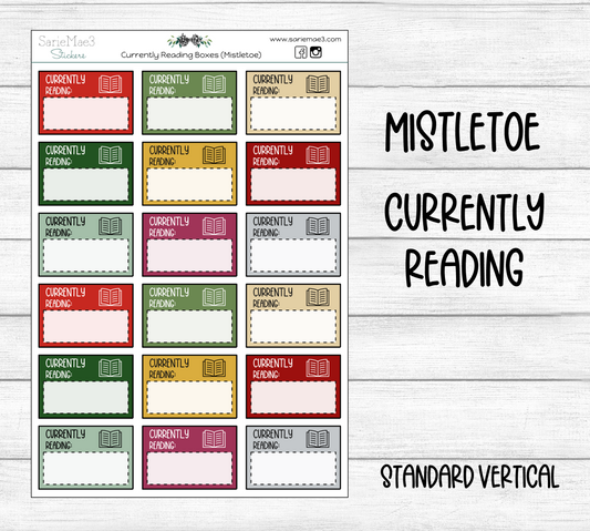 Currently Reading Boxes (Mistletoe)