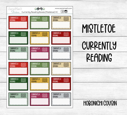 Currently Reading Boxes (Mistletoe) Hobo Cousin