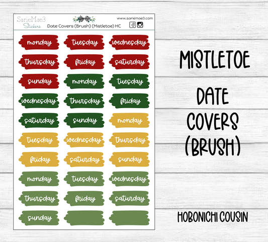 Date Covers (Brushstroke) (Mistletoe) Hobo Cousin