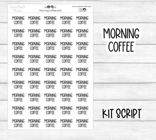 Morning Coffee (Kit Font)