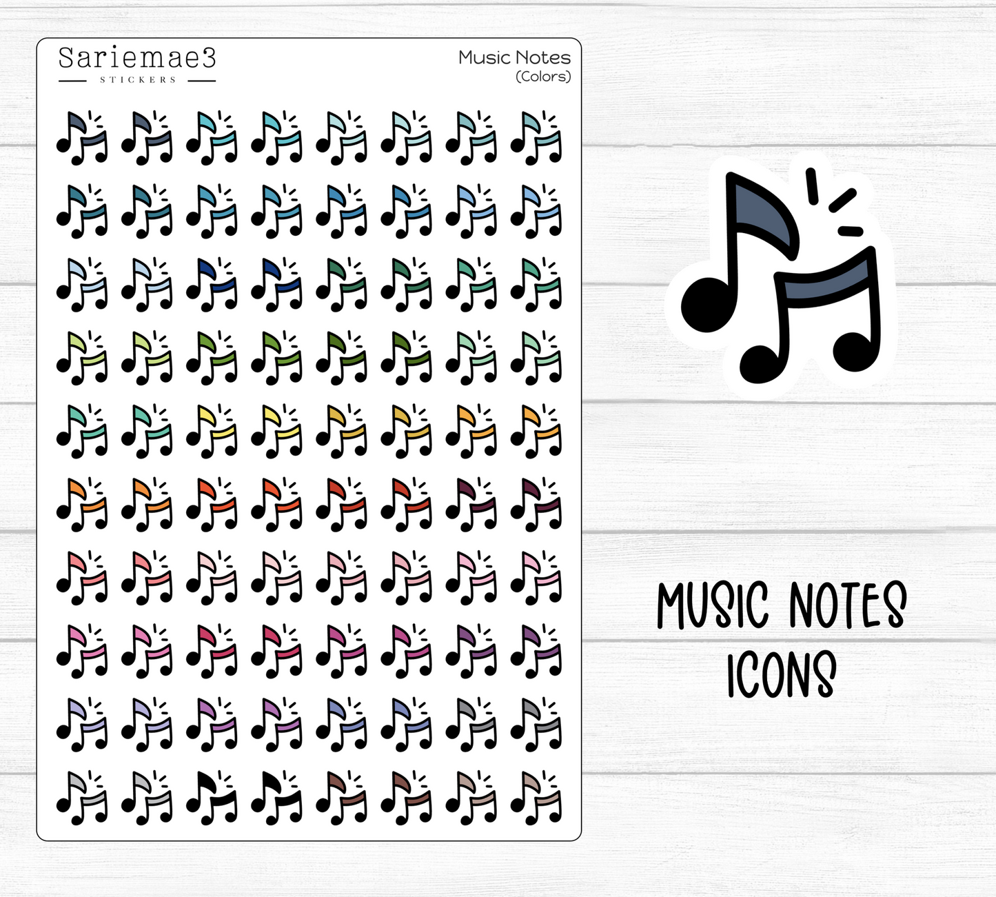 Music Notes Icons