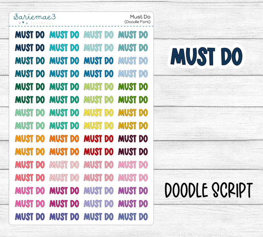 Must Do (Doodle)