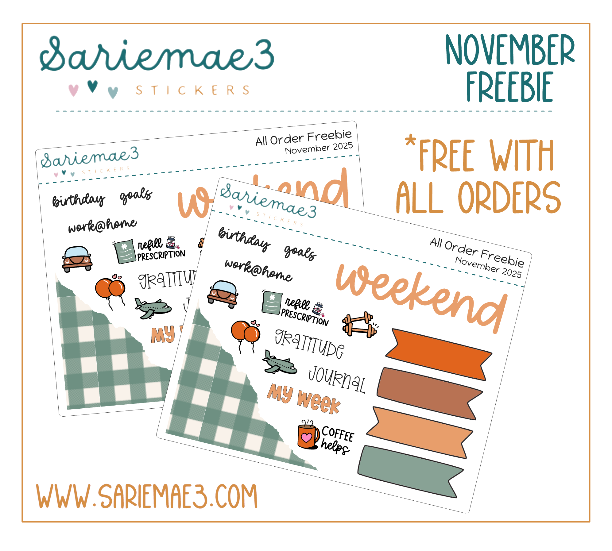 November 2025 Freebie – SarieMae3
