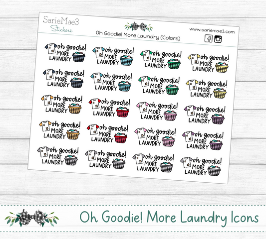 Oh Goodie More Laundry Icons