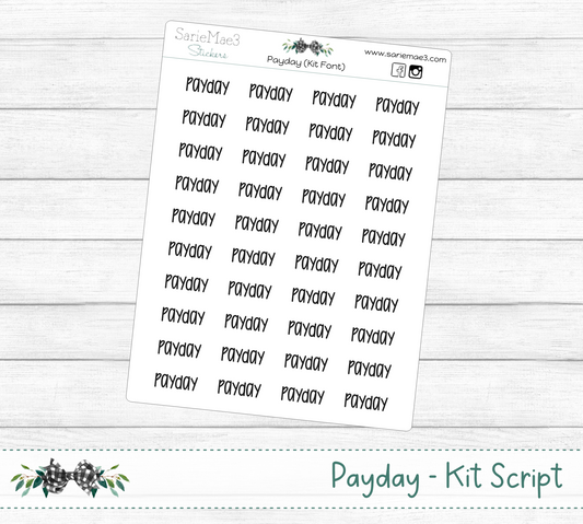 Payday (Kit Font)