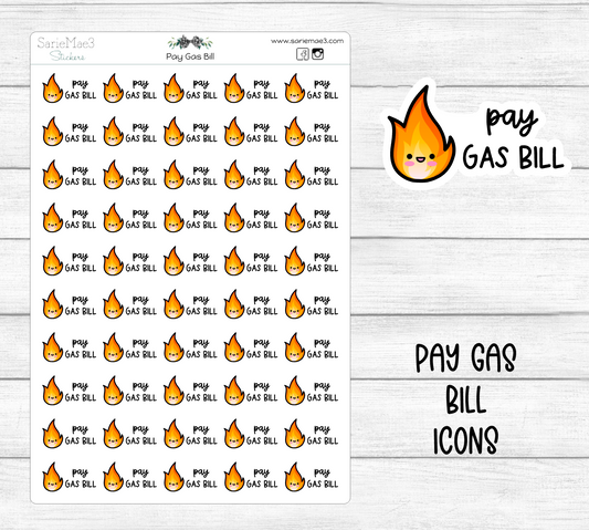 Pay Gas Bill Icons