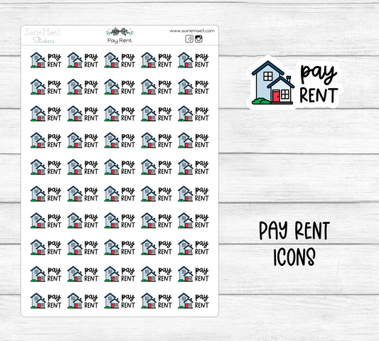 Pay Rent Icons