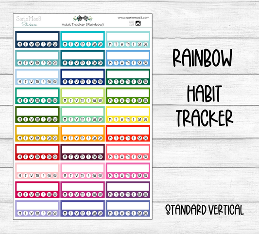 Habit Tracker (Rainbow)