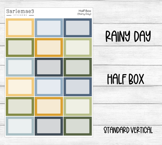 Half Boxes (Rainy Day)