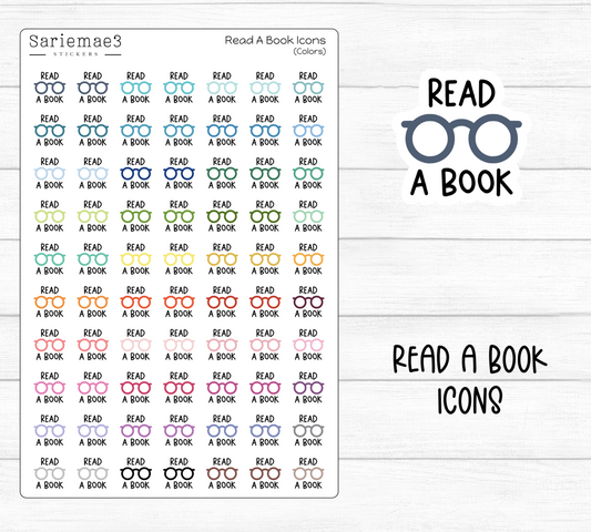 Read A Book Icons