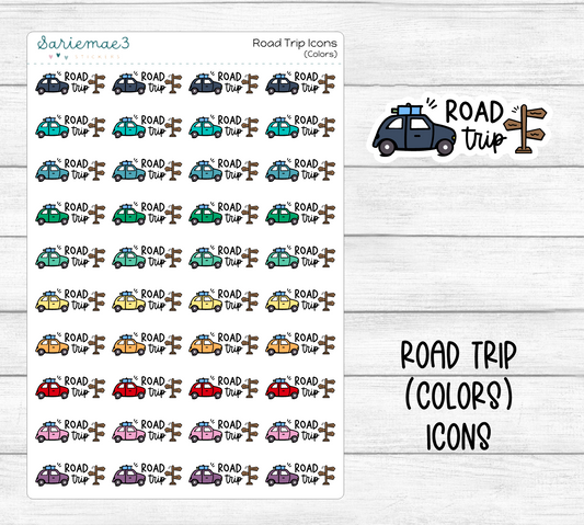 Road Trip Icons (Reformat)