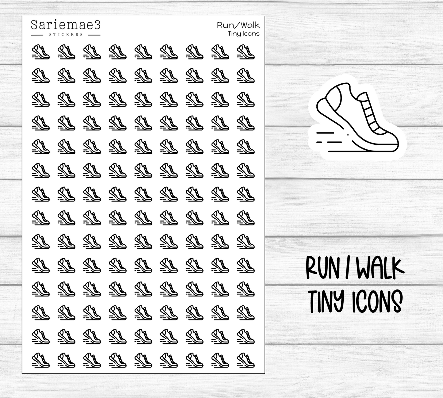 Run / Walk Tiny Icon