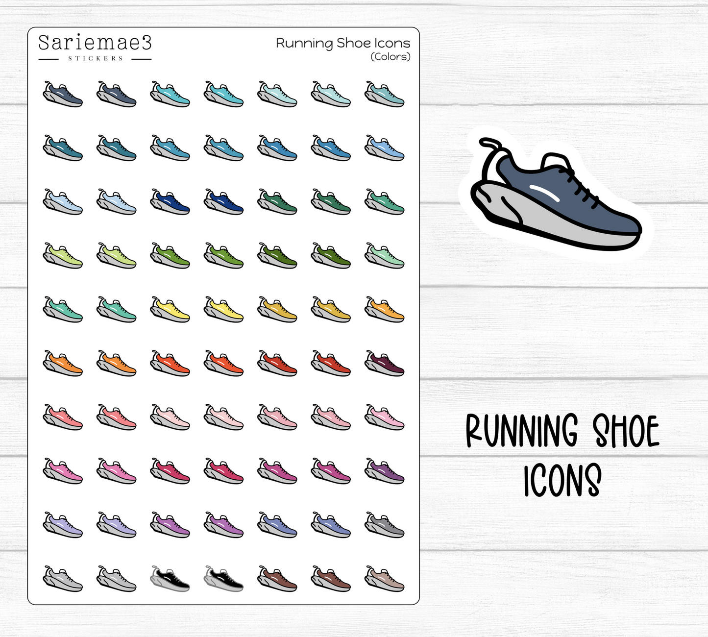Running Shoe Icons
