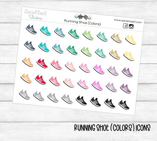 Running Shoe (Colors) Icons