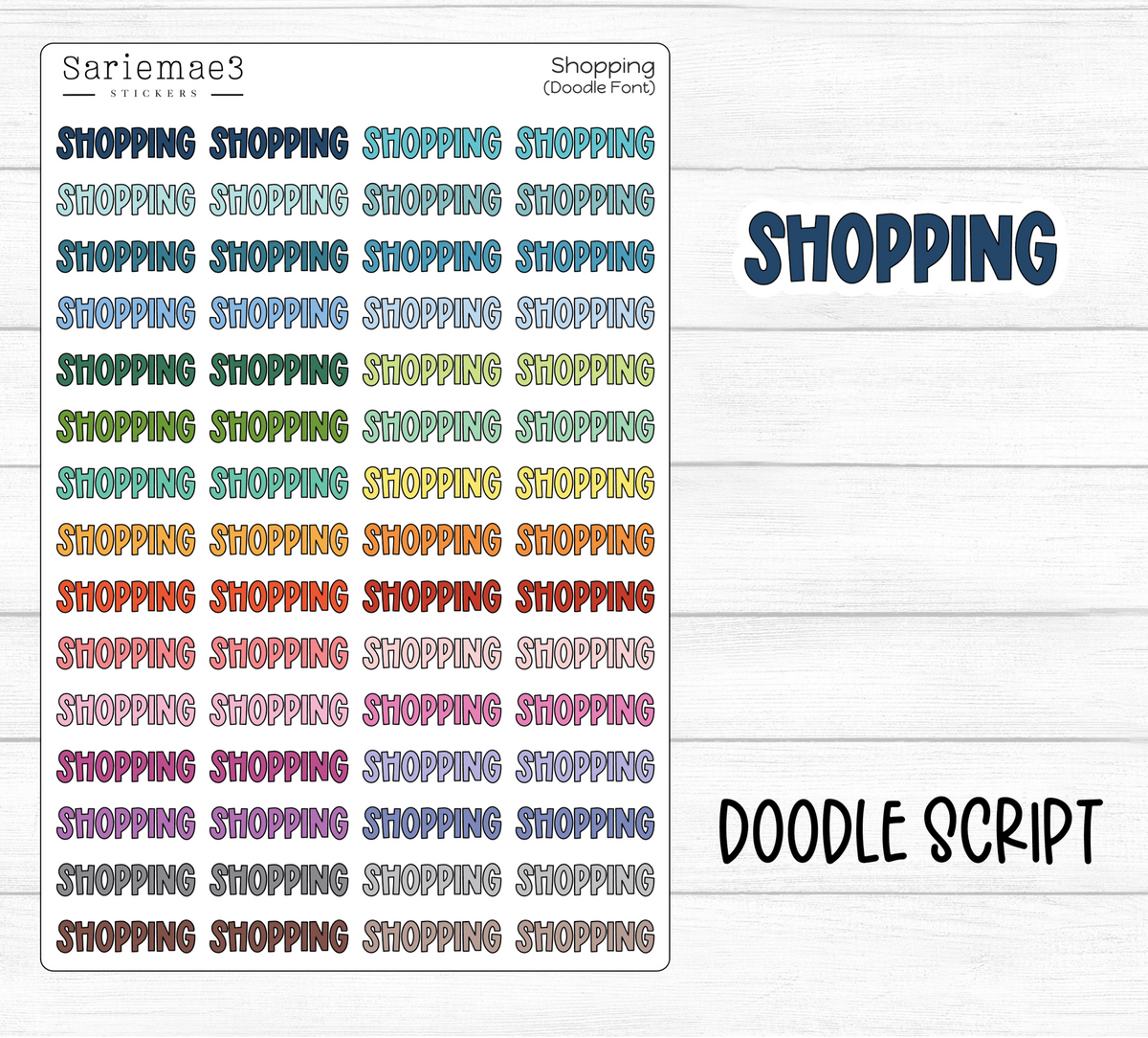 Shopping (Doodle)