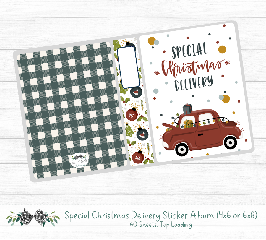Special Christmas Delivery Sticker Album