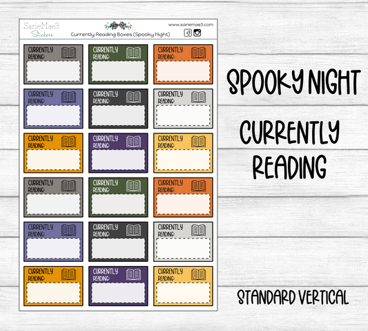 Currently Reading Boxes (Spooky Night)