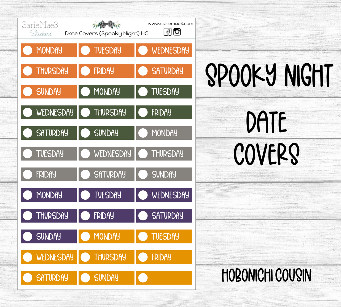 Date Covers (Spooky Night) Hobo Cousin