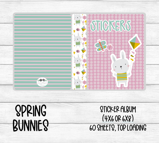 Spring Bunnies Sticker Album