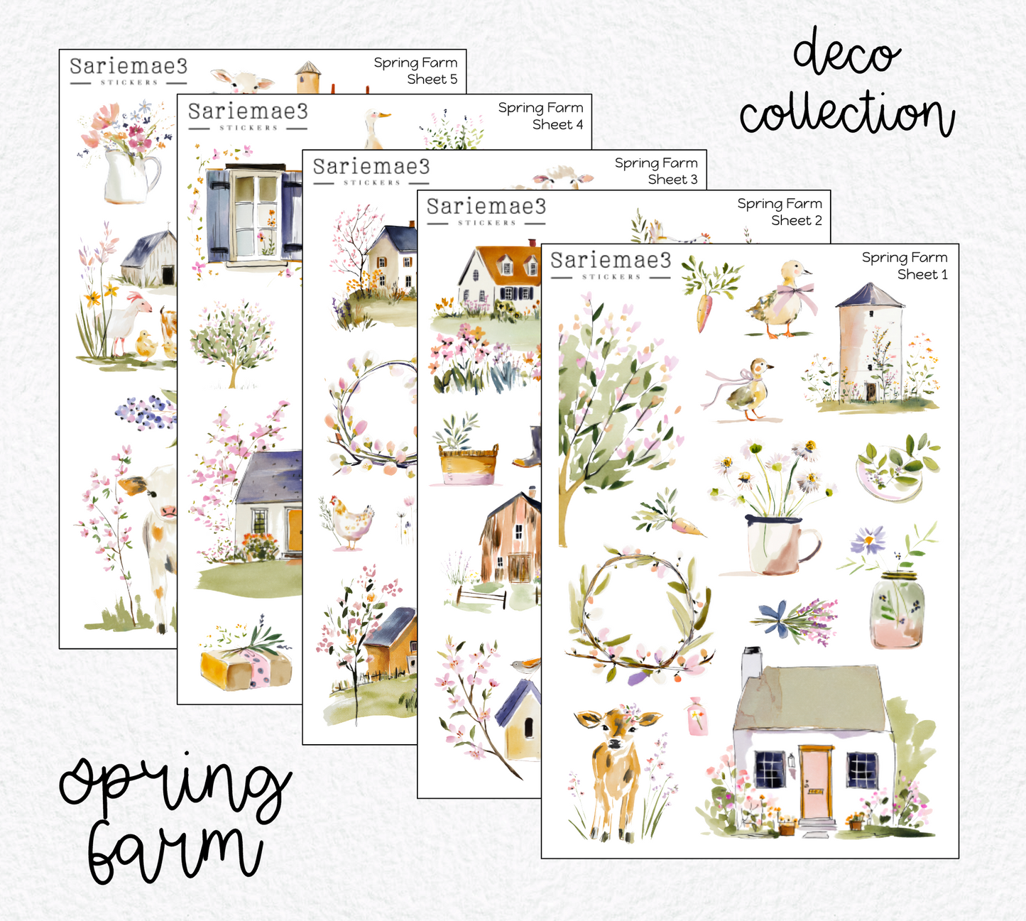 Spring Farm Deco Collection