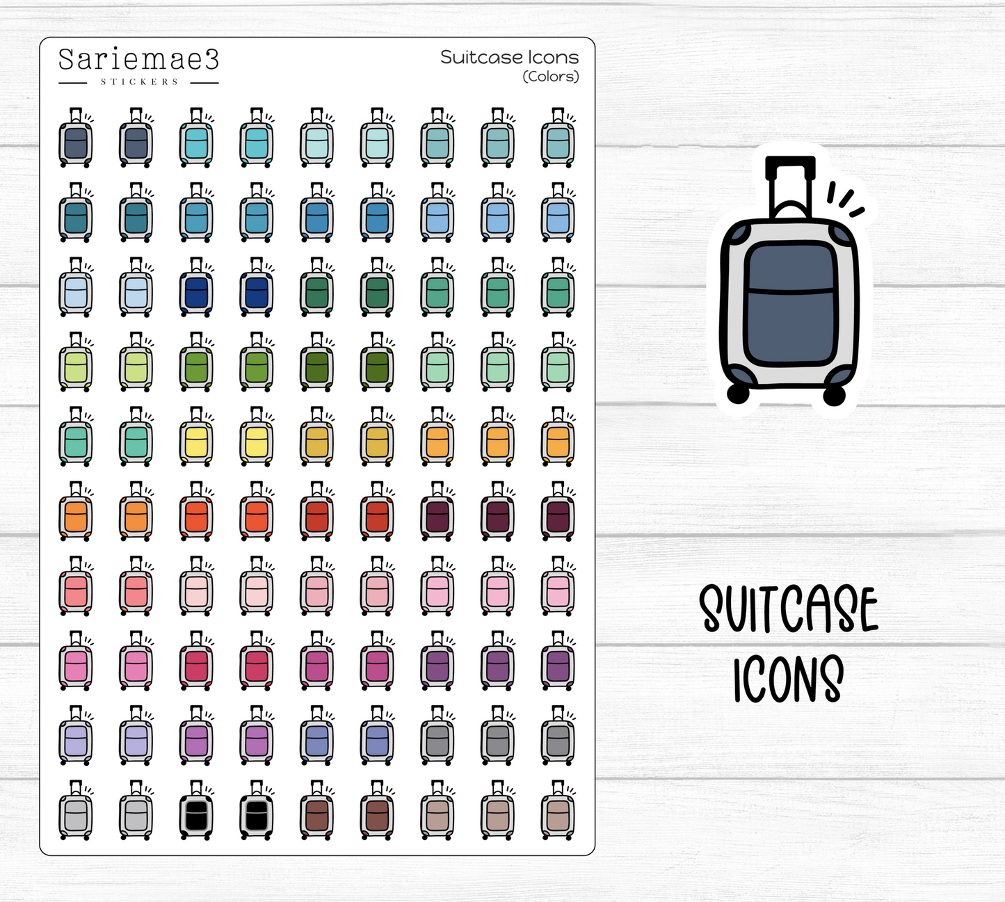Suitcase Icons