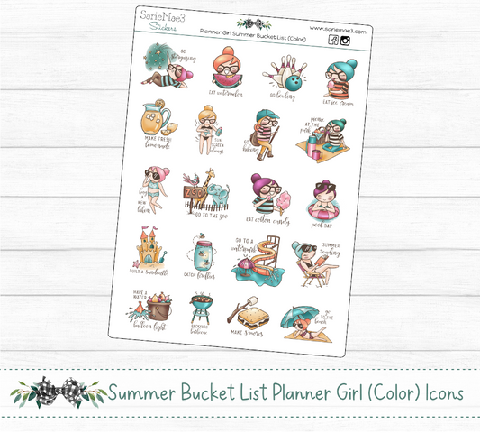 Summer Bucket List (Planner Girl)
