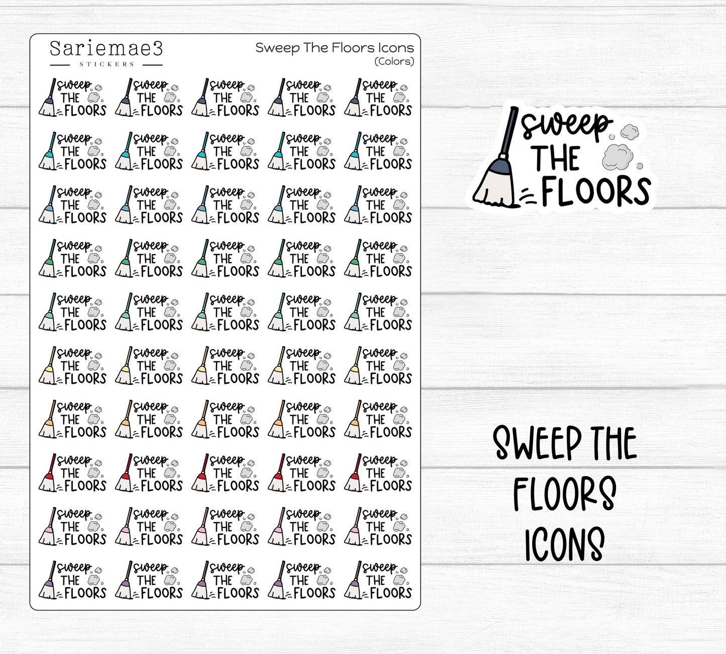 Sweep The Floors Icons