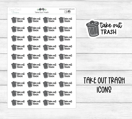 Take Out Trash Icons