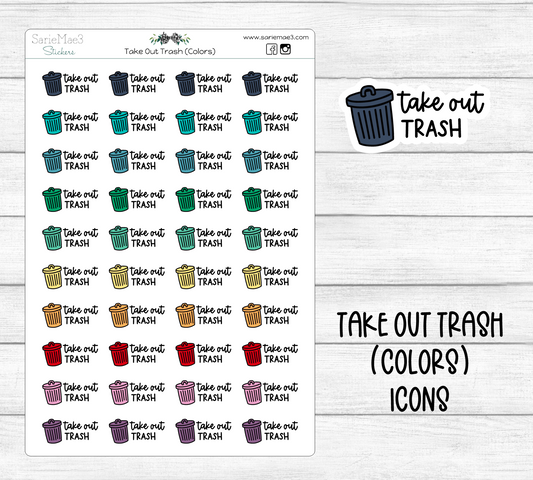 Take Out Trash (Colors) Icons