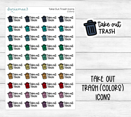 Take Out Trash (Colors) Icons