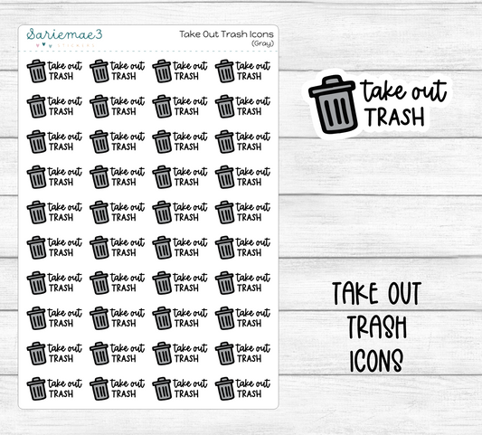 Take Out Trash Icons