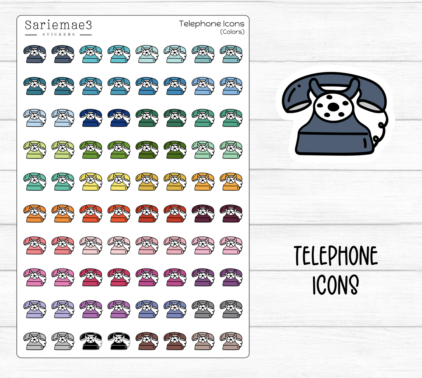 Telephone Icons
