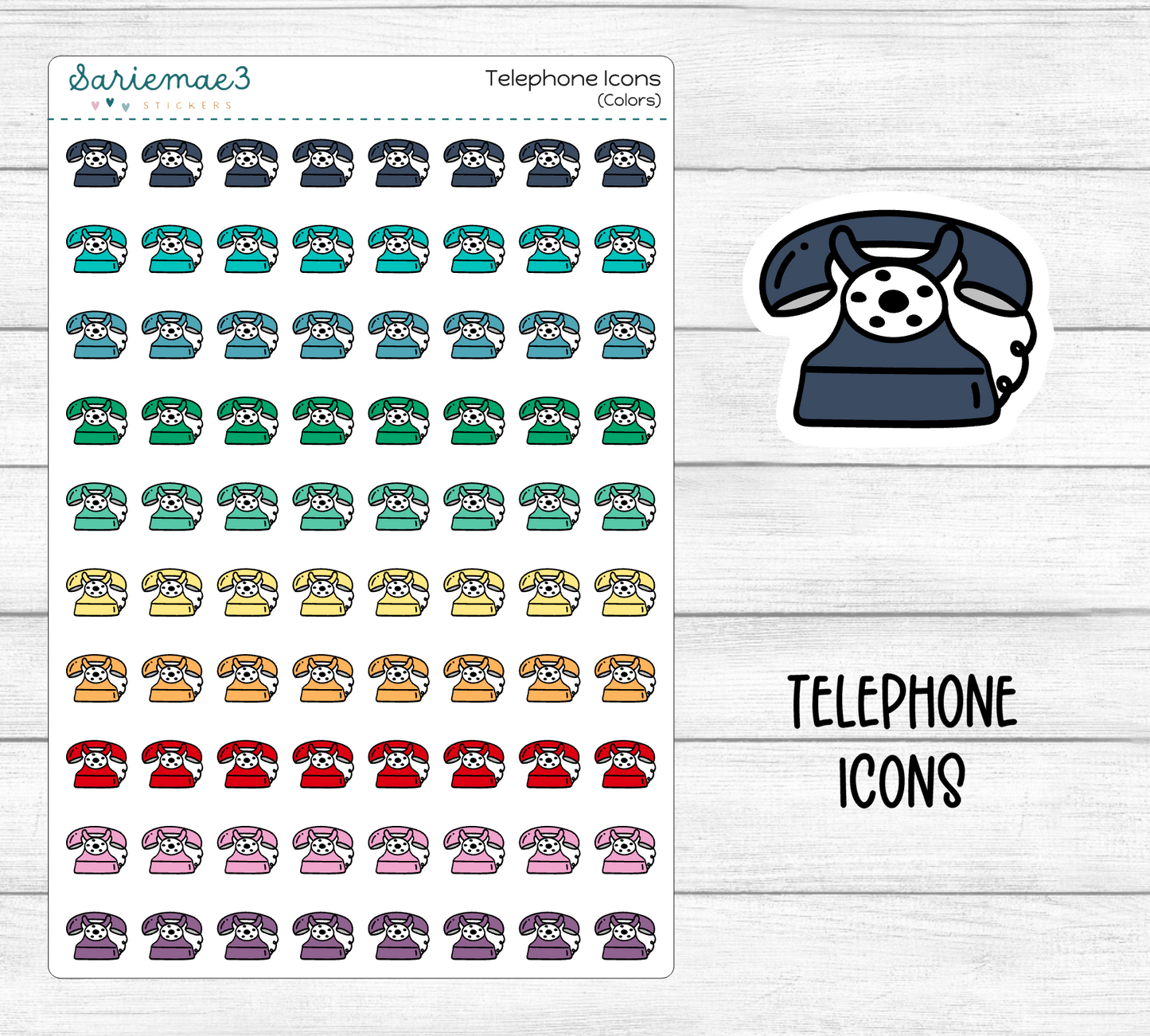 Telephone Icons