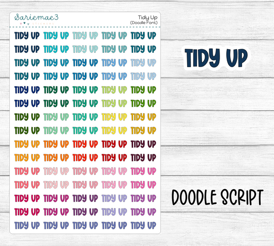 Tidy Up (Doodle)