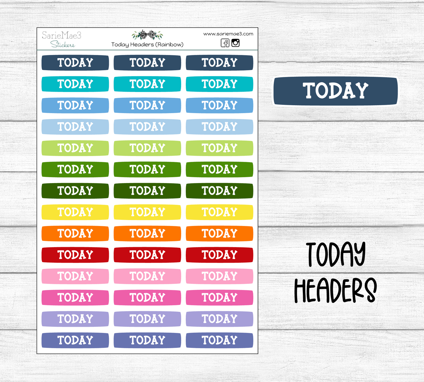 Today Rainbow Header