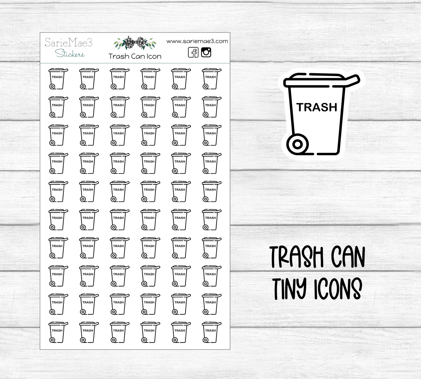 Trash Can Tiny Icons