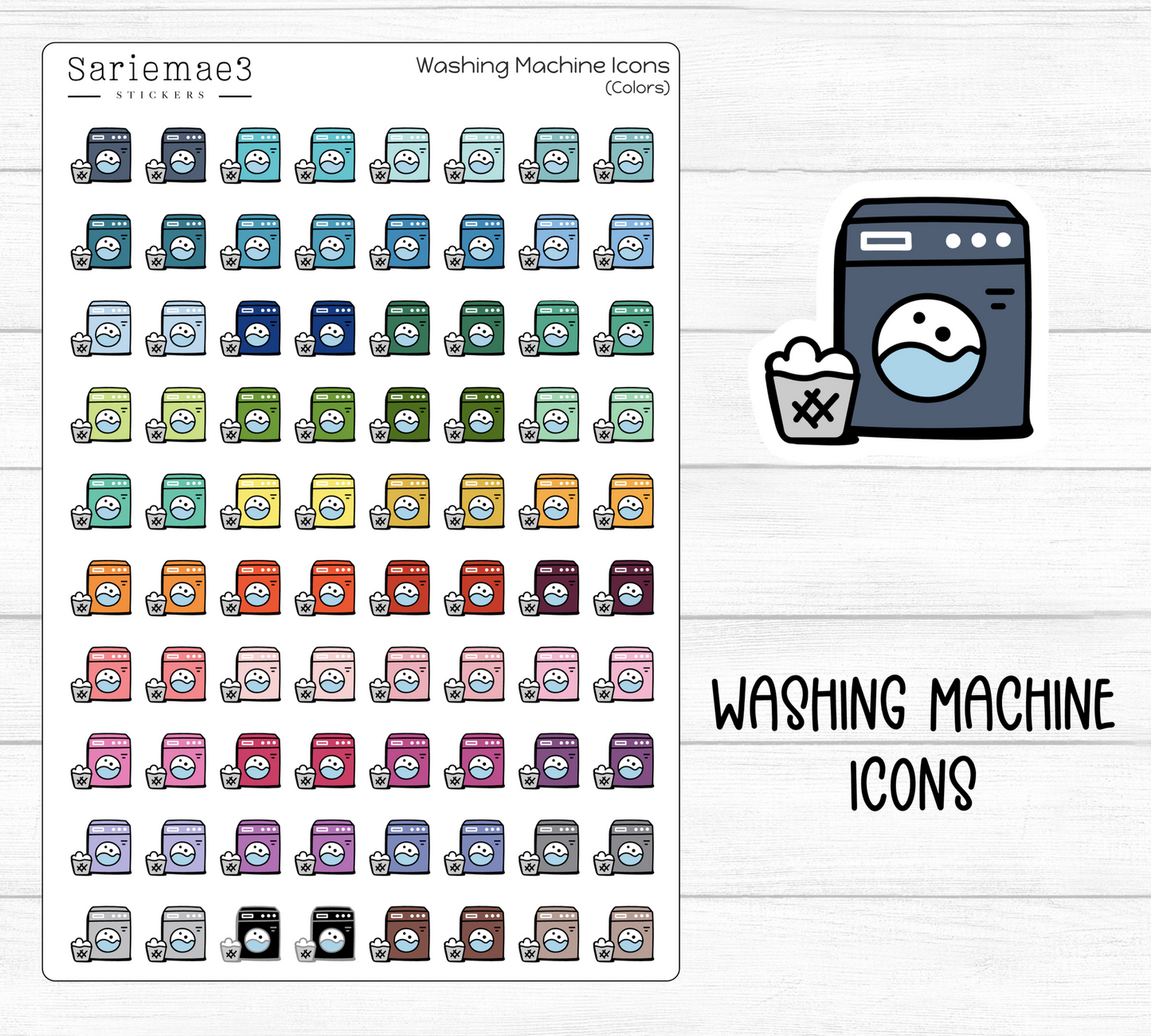 Washing Machine Icons