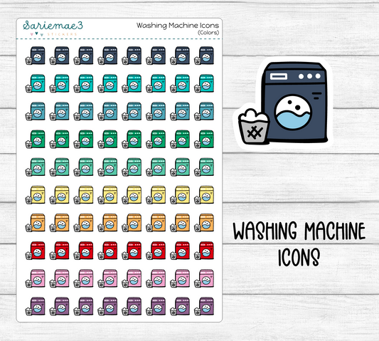 Washing Machine Icons