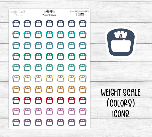 Weight Scale Icons