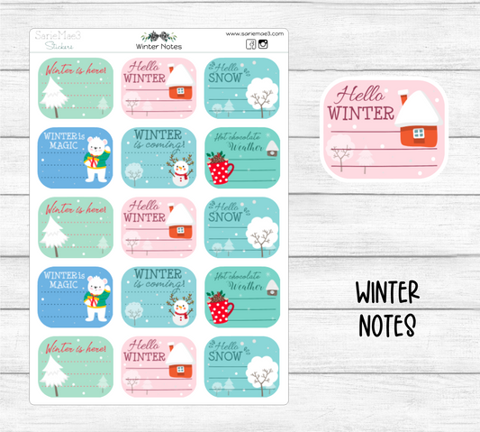 Winter Notes